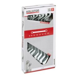 ست آچار ۸ عددی دوسر رینگی سایز ۶ -۲۲ KRT500005