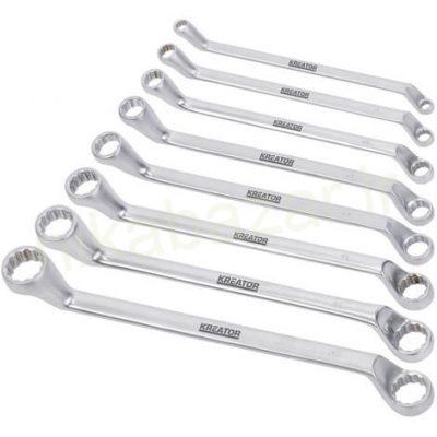 ست آچار ۸ عددی دوسر رینگی سایز ۶ -۲۲ KRT500005 - Image 2