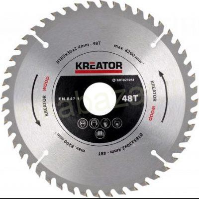 صفحه برش چوب 185 میلیمتری برند کریتور مدل KRT021051