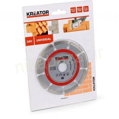 صفحه برش همه کاره سایز115میلیمتر کریتورKRT082011