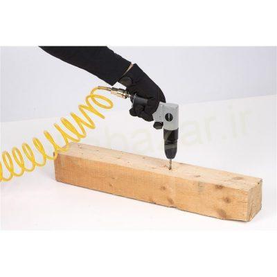 دریل بادی پاورپلاس با سه نظام اتوماتیک مدل POWAIR0802 - Image 2