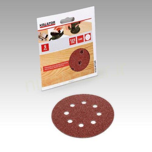 کاغذ سنباده گرد 125mm