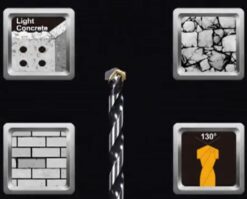 ست مته ديوار اينكو AKDB3055