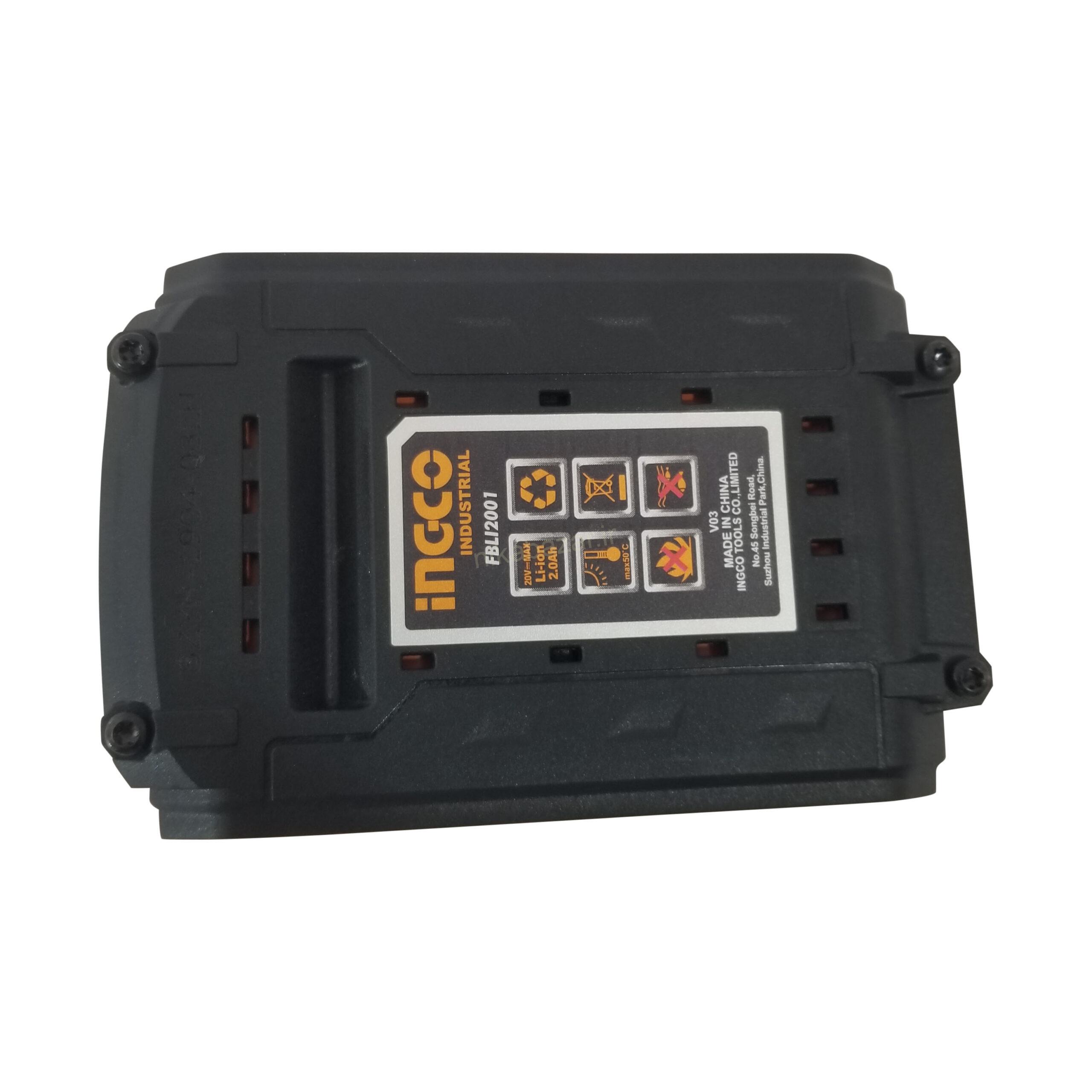 باتری شارژی 20ولت اینکو FBLI20011