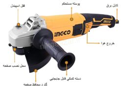 سنگ فرزآهنگري اينكو AG200018