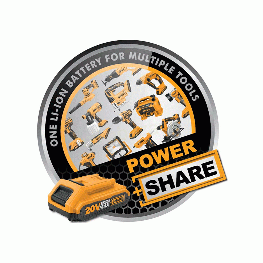 باتري اره زنجيري "20V-8 اينكو CGSLI20851